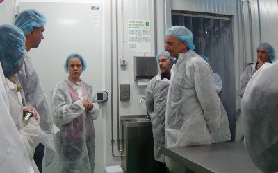 Visita de la Asociación de Desarrollo Rural Izki (Montaña Alavesa) a los viveros de Jaca y Biescas